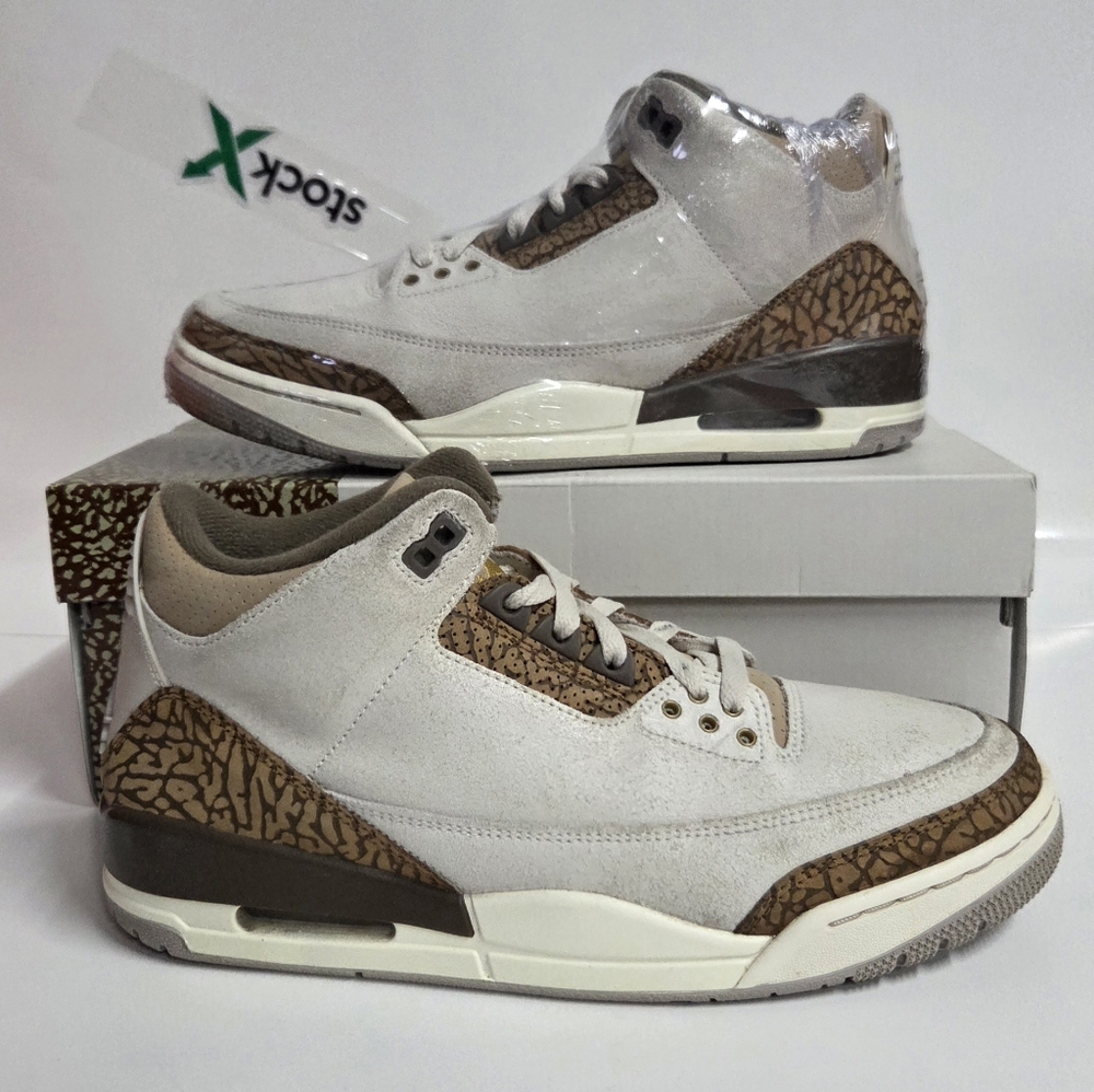 Nike Air Jordan 3 Retro ‘Palomino’ Orewood Brown Size Mens 9.5 Wmns 11 Sneakers